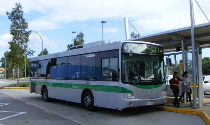 Transperth Mercedes O405NH Volgren CR226L 1215